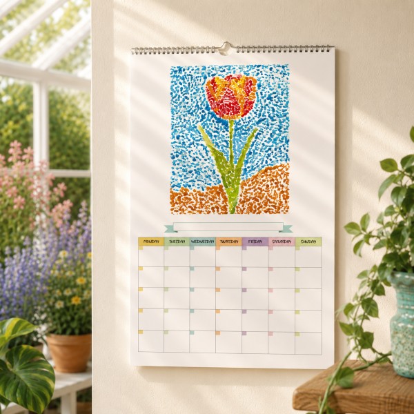 Wiro Bound & Thumb Cut Calendars