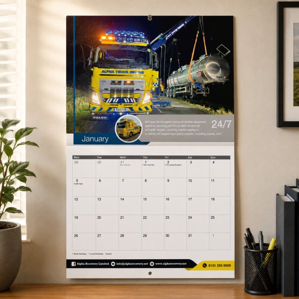 Stapled Wall Calendars