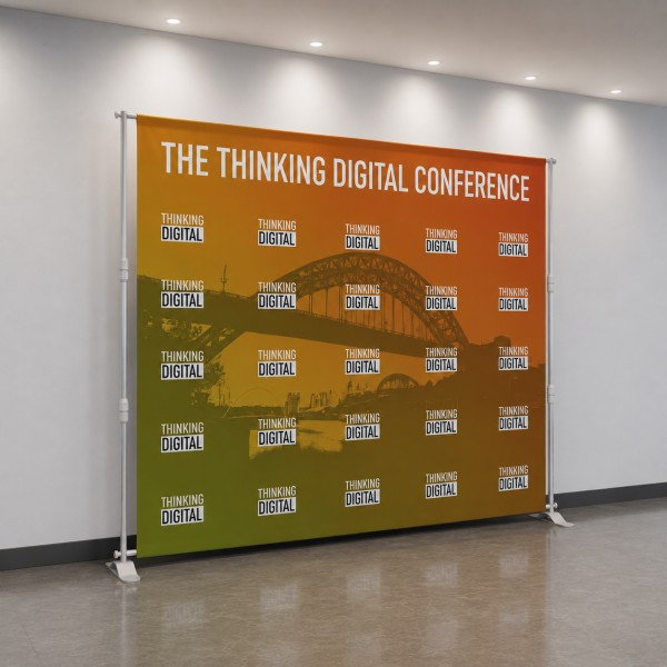 Indoor Banner Stand & Graphic