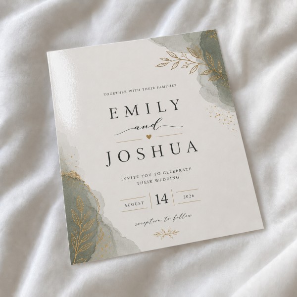 Invitations (Laminated)