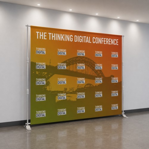 Indoor Banner Stand & Graphic