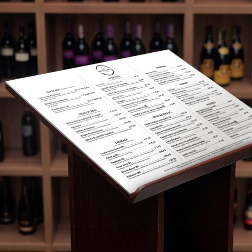 Disposable Table Menus